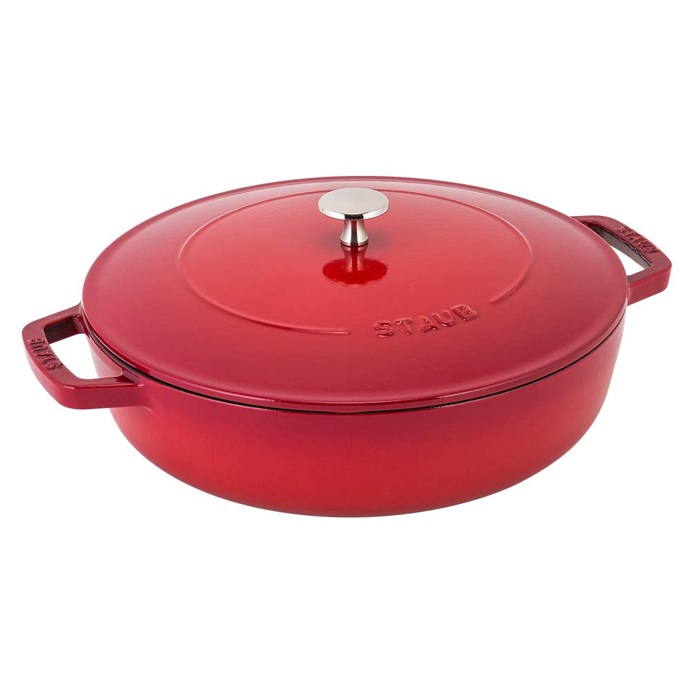 赤い両手鍋 ストウブ 20 Staub (ストウブ) 両手鍋 20cm レッド｜トレファクONLINE