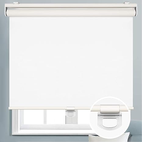 Amazon Co Jp ロールスクリーン ロールカーテン Sanfansi 65cm 90cm 1級遮光 断熱 防水 Uvカット ブラインドカーテン プルコード式 目隠し4色 オーダーメイド 幅60 180cm 丈 0cm 簡単取付け ホワイト ホーム キッチン