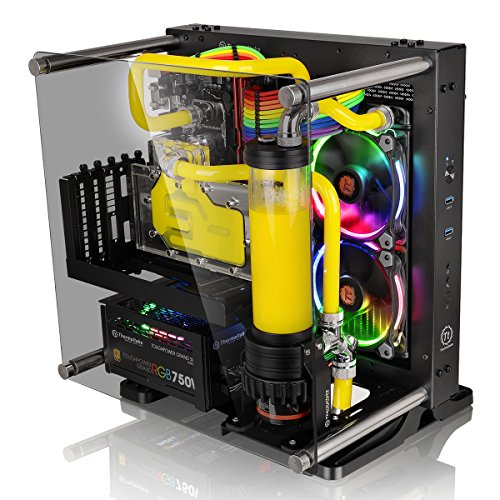Gabinete TT Core P1 TG Black/Wall Mount/Tempered Glass, Thermaltake, CA1H900T1WN00