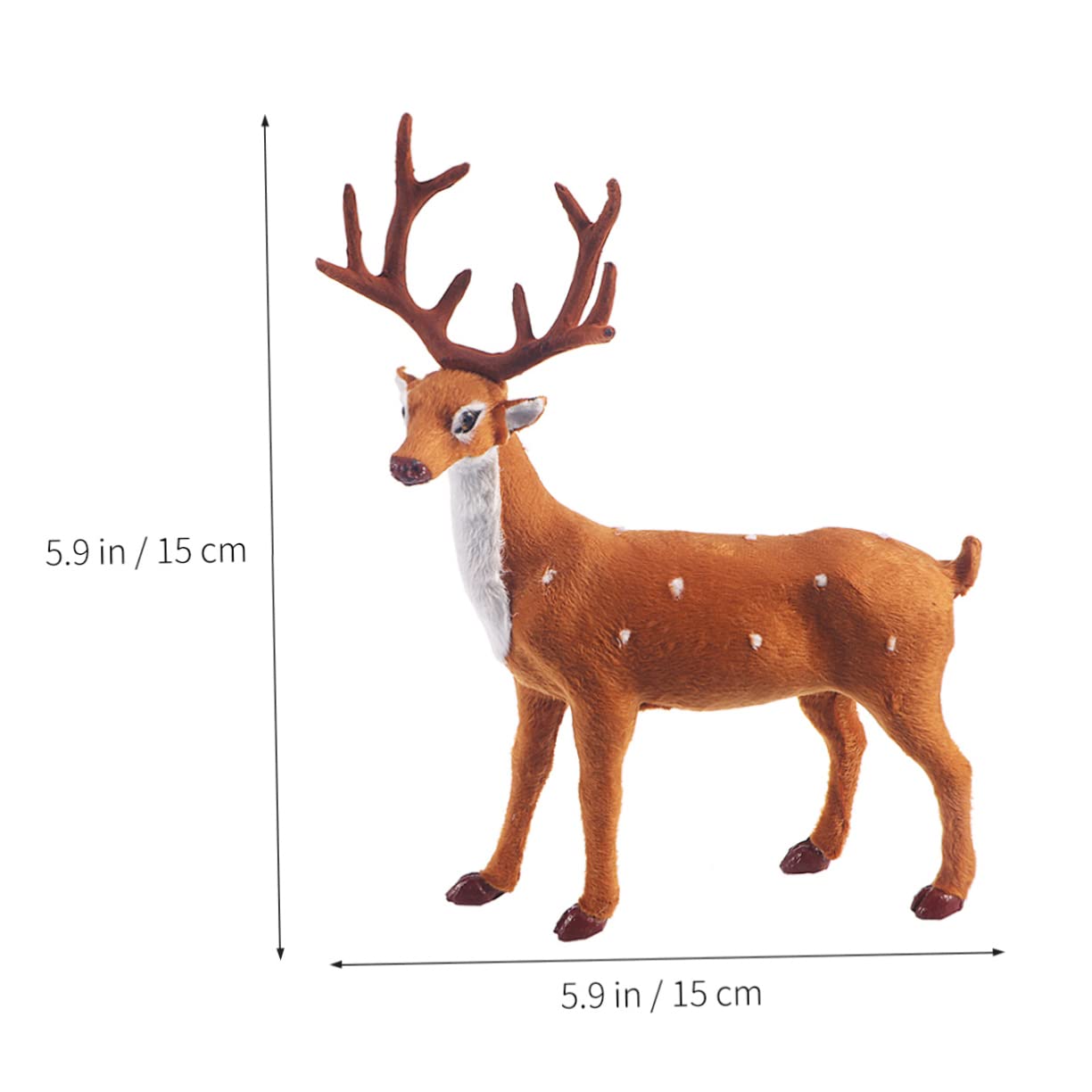 Amazon.co.jp: LIFKICH 5.9インチのクリスマス エルク エルク