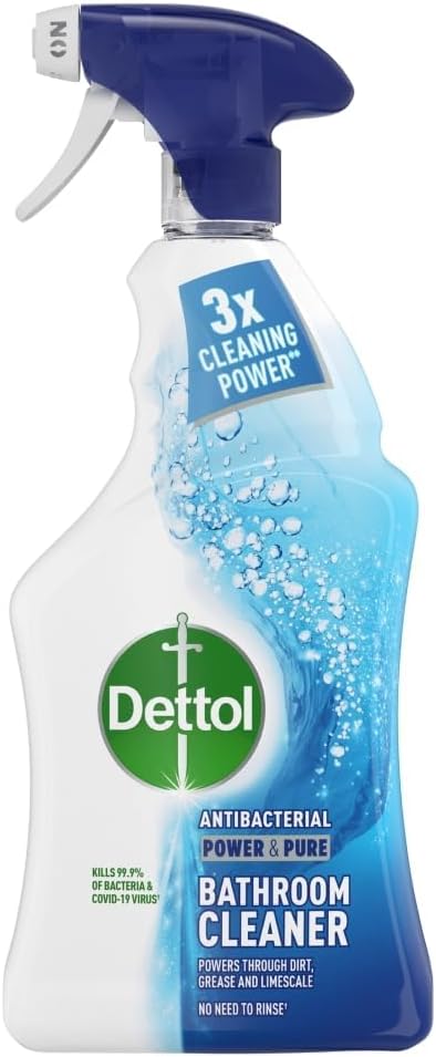 Antibacterial Limescale Bathroom Cleaner Spray 1L