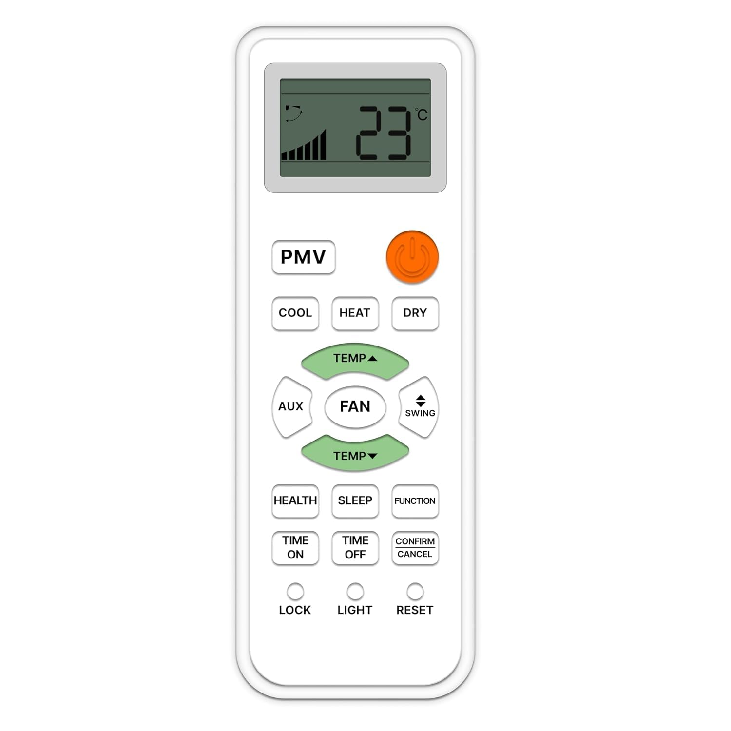 Generic Compatible HaieAr Ac Remote 0010401715c V98472d8356d KTHE001 Model 131B Suitable for Split and Window 1 1.5 2 Ton Air Conditioner Choose Remote When Key Match Exactly-image-11