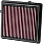 K&N Engine Air Filter: Increase Power & Acceleration, Washable, Premium, Replacement Car Air Filter: Compatible with 2011-2017 OPEL/CADILLAC/CHEVROLET/VAUXHALL (Ampera, ELR, Volt), 33-2464