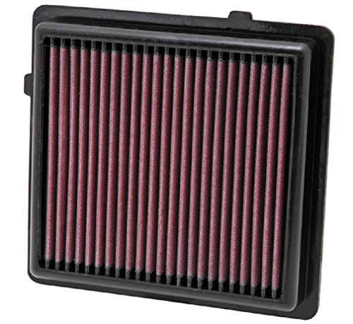 K&N Engine Air Filter: Increase Power & Acceleration, Washable, Premium, Replacement Car Air Filter: Compatible with 2011-2017 OPEL/CADILLAC/CHEVROLET/VAUXHALL (Ampera, ELR, Volt), 33-2464