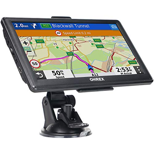 N700 GPS Navigation for Car Truck RV, GPS Navigator with 7 inch, 2024 Maps (Free Lifetime Updates), Truck GPS Commercial Drivers, Semi Trucker GPS Navigation System, Custom Truck Routing