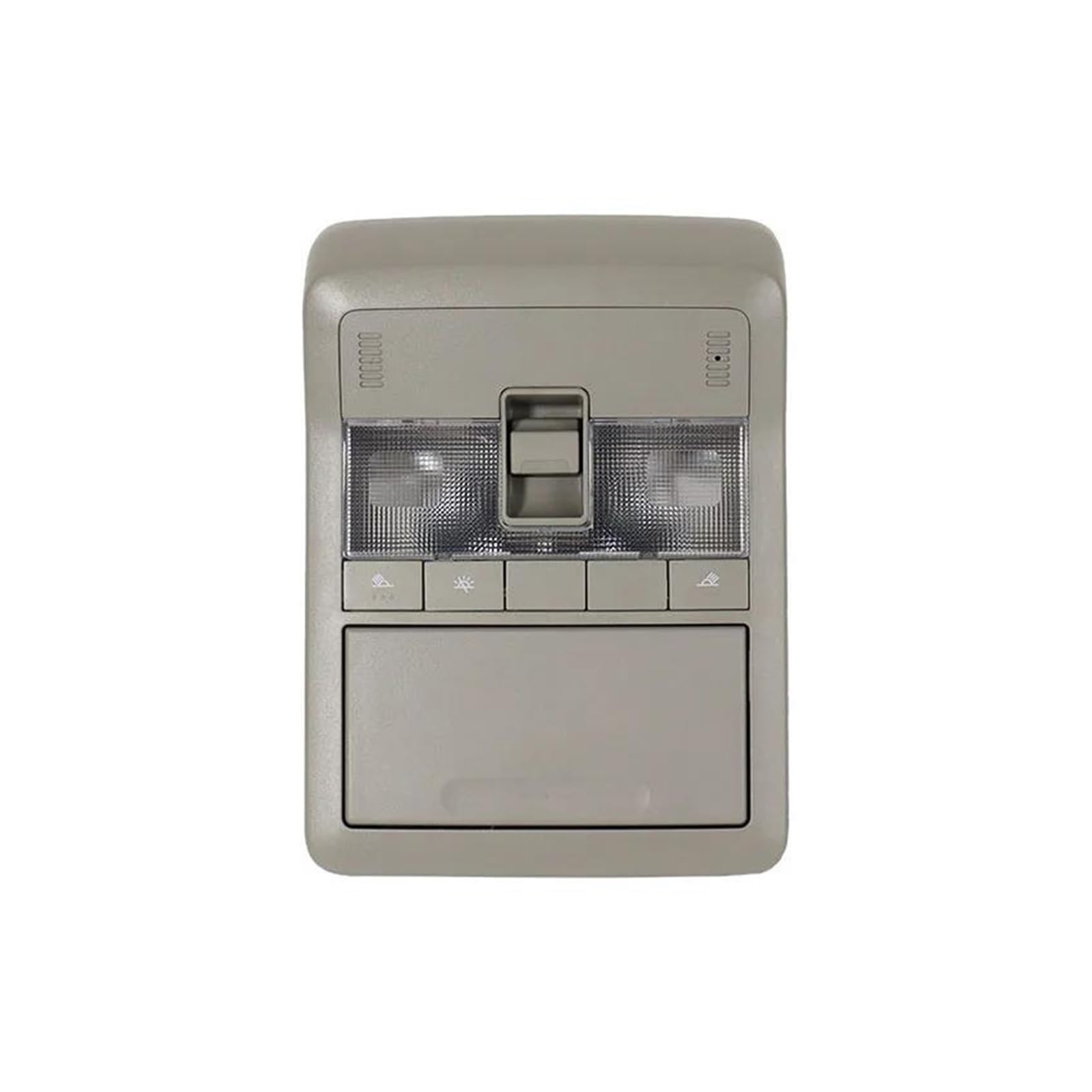 Para Chevrolet Para Captiva 2011-2017 Luz Techo Luz Interior Luz De Lectura Compartimento Para Gafas Interruptor De Techo Corredizo Color Gris
