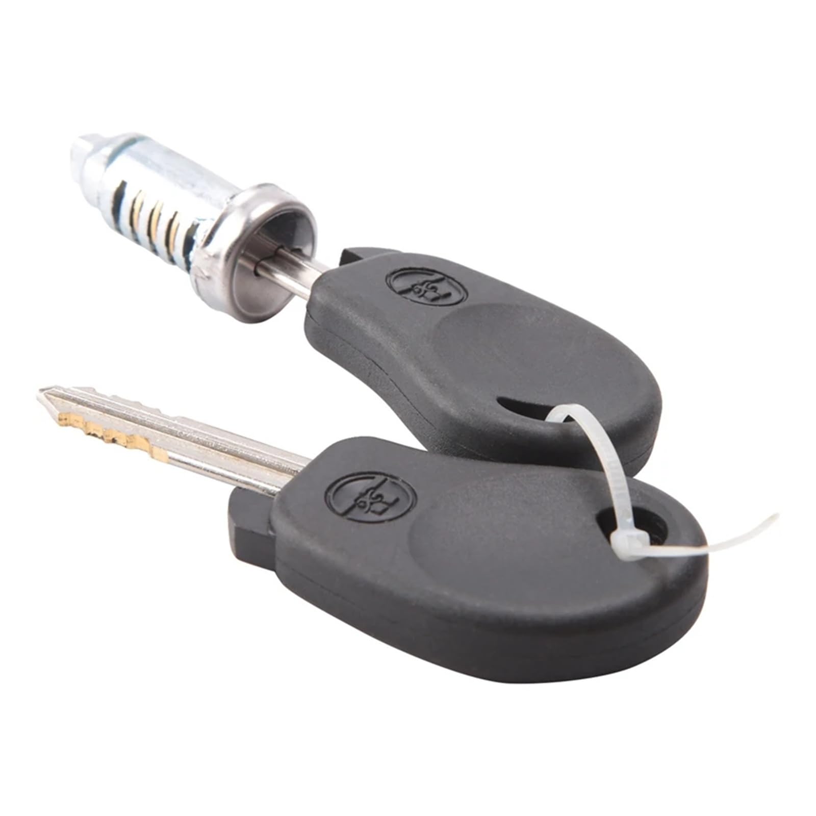 Cilindro de cerradura de puerta for Citroën ZX (N2), interruptor de encendido, tapa del depósito de combustible y portón trasero con 2 llaves 4162F7
