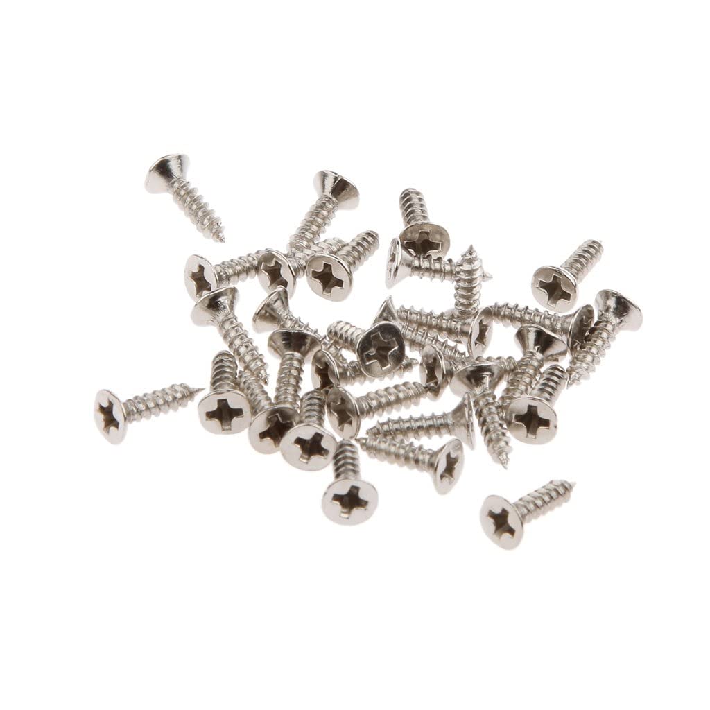 Hawk Eye Metal Lock/Buckle/Latch/Hook/Swing Clasp with Screws for Wood Jewellery and Small DIY Works 10 Pcs with Screws (Silver), 34x28 mm 3