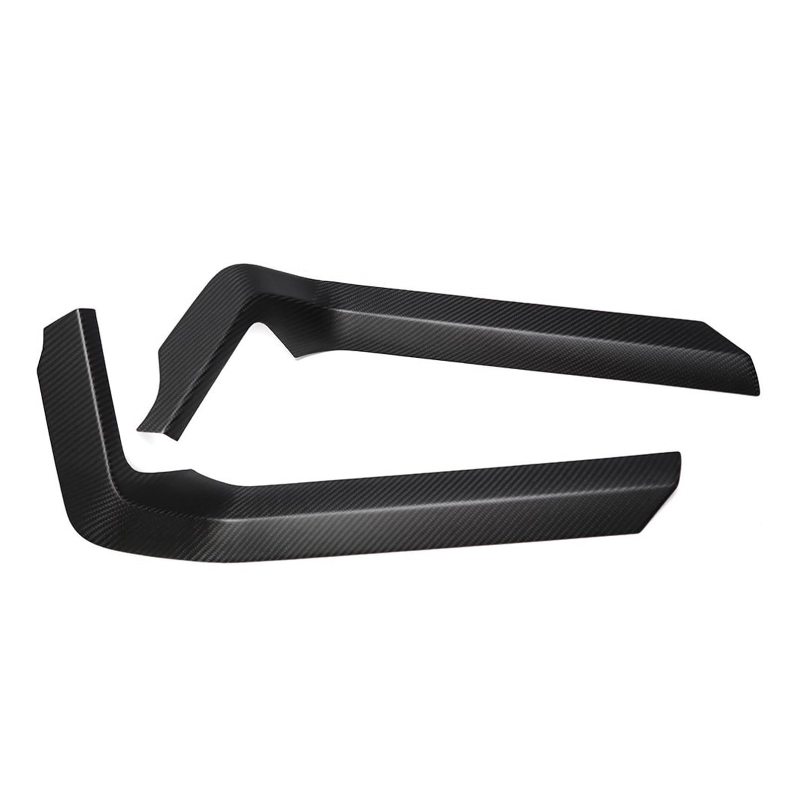Interior Trim for F150 for F 150 for Raptor 2021-2023 Car Interior Central Gear Shift Side Panel Cover Trim Dry Carbon Fiber Cover Trim Sticker(Matte Carbon)