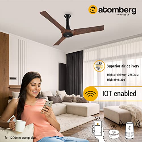 atomberg Aris 1200mm BLDC Ceiling Fan with Underlight - Image 4