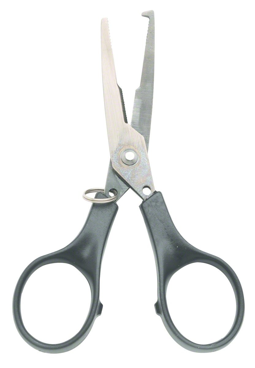 P-Line PLS Scissors Titanium Split Ring German Steel Neon Shad, 1 oz