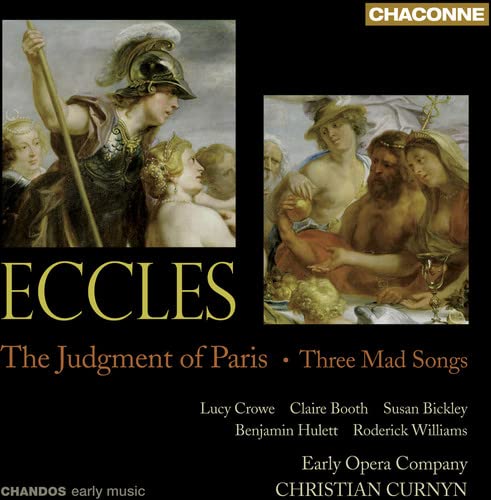 Eccles Judgement of Paris Three Mad Songs