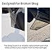 GlückMarine 27021 Boat Skeg Safe Repair Guard Fits MerCruiser Alpha 1 1985-1990 Stern Drive Marine Models Material Stainless Steel