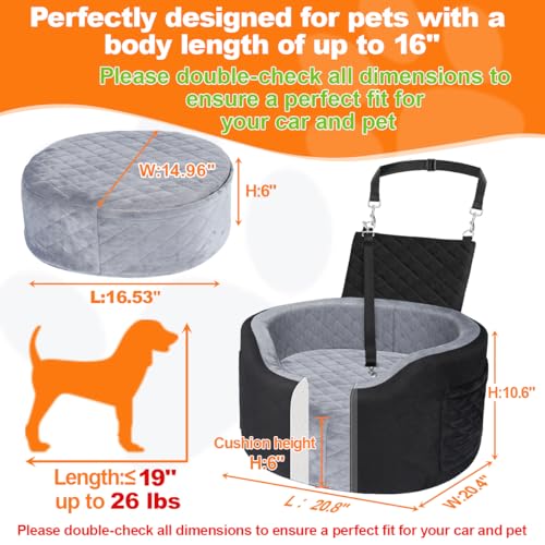 Ultimate Comfort: Review of Dog Booster Car Seats for Safe Travels!