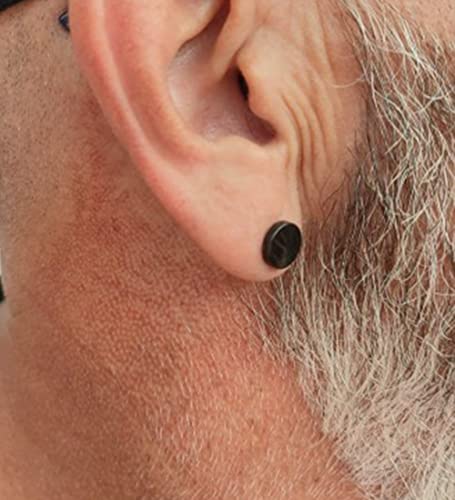 Longita Magnetic Clip-on Earrings - Fake & Realistic Look, Men's Aretes de Iman4