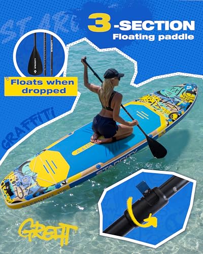 Planche de paddle STARCITY extra large pour débuter sans basculer - 6