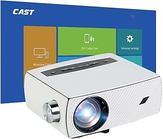 Video Projector, Mini Projector.YG430 WiFi Projector Full HD 1920 X 1080P LED WiFi Mini Projector 3D TV Video Android WiFi Home Theater Portable Beamer (Color : MultiScreen Version)