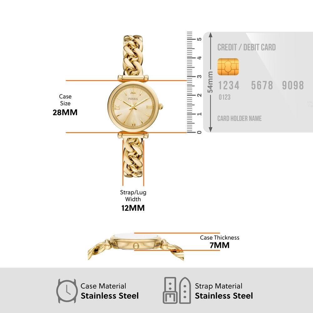 Fossil Carlie Watch für Damen – Bild 4