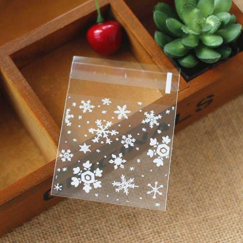 100 unidades Bolsas decorativas para dulces Navidad miniatura 2