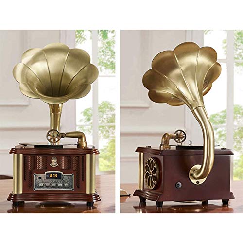 Tourne-Disque phonographe rétro avec Haut-Parleur Bluetooth, entrée auxiliaire, Port USB pour Lecteur Flash, Platine… - Les Beatles, Paul McCartney, John Lennon, RIngo Starr, George Harrison Tourne-Disque phonographe rétro avec Haut-Parleur Bluetooth, entrée auxiliaire, Port USB pour Lecteur Flash, Platine… – Image 4