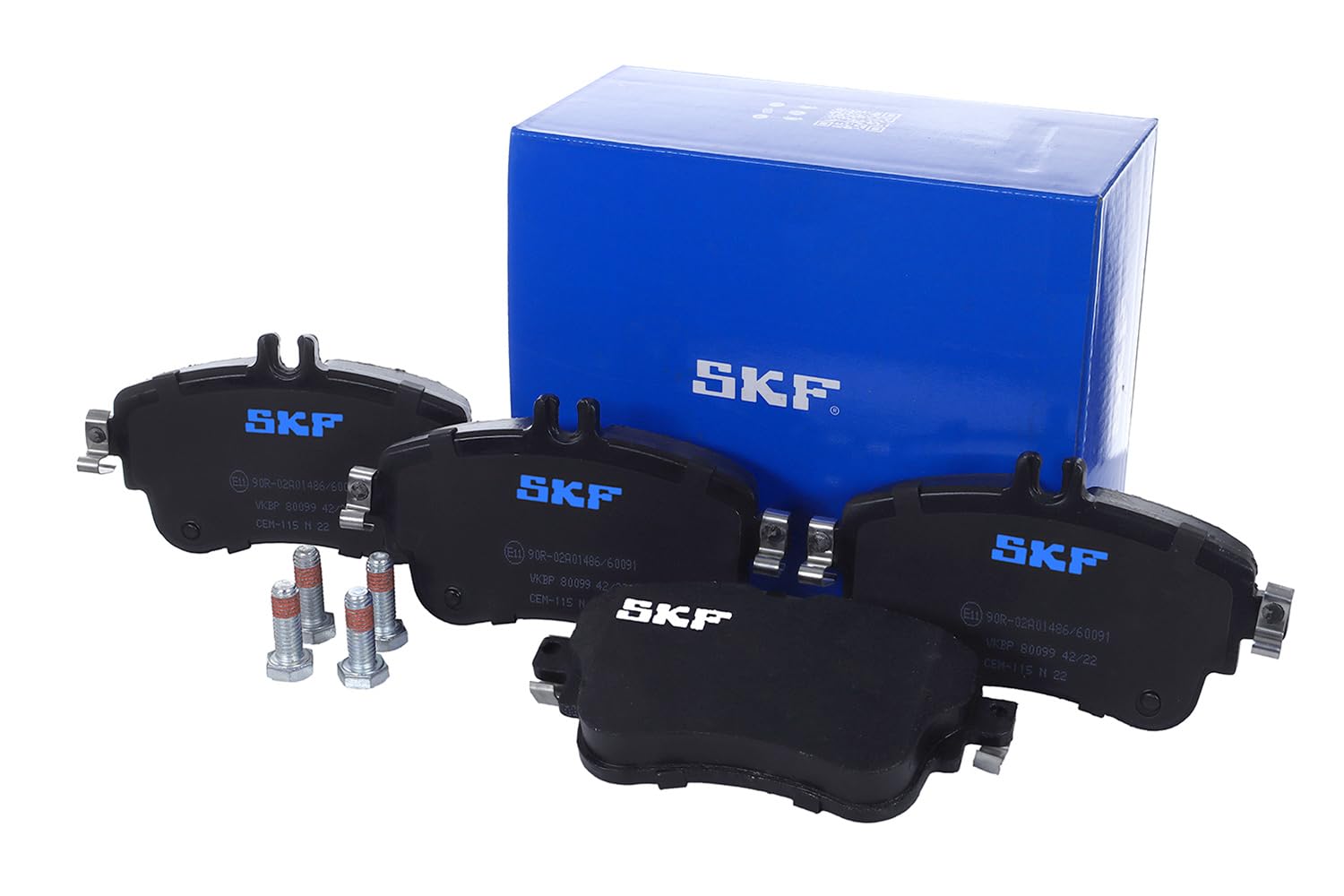 Skf Vkbp 80099 Kit Pastiglie Freno, Freno A Disco-image