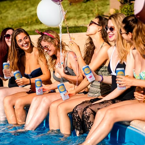 Pop Fizz Designs Bride Soon Bachelorette Party Can Cooler Holder [12 Pack], Bridesmaid Can Sleeve Set, Bachelorette Party Supplies, Slim Can Compatible, Bachelorette Bag Fillers, Bachelorette Party Favors thumb #3