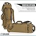 Savior Equipment Urban Takedown Bag Backpack Survival Gun Transportation Case Sling Pack, Deluxe Carrying Handle, w/Shoulder Straps Included, Flat Dark Earth Tan