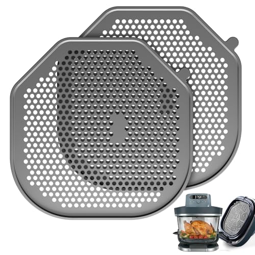 2 PCS Silicone Splatter Shields for Ninja Crispi Pro AS101CY,Grey