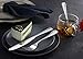 New Star Foodservice 58864 Slimline Pattern, 18/0 Stainless Steel, 36-Piece Flatware Set