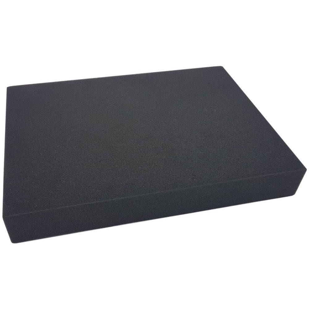 Roc Cases Black Open Cell Solid Piece Foam Block L450xw325xh60mm, Insert For En-Ac-Fg-A019 Flight Storage Case
