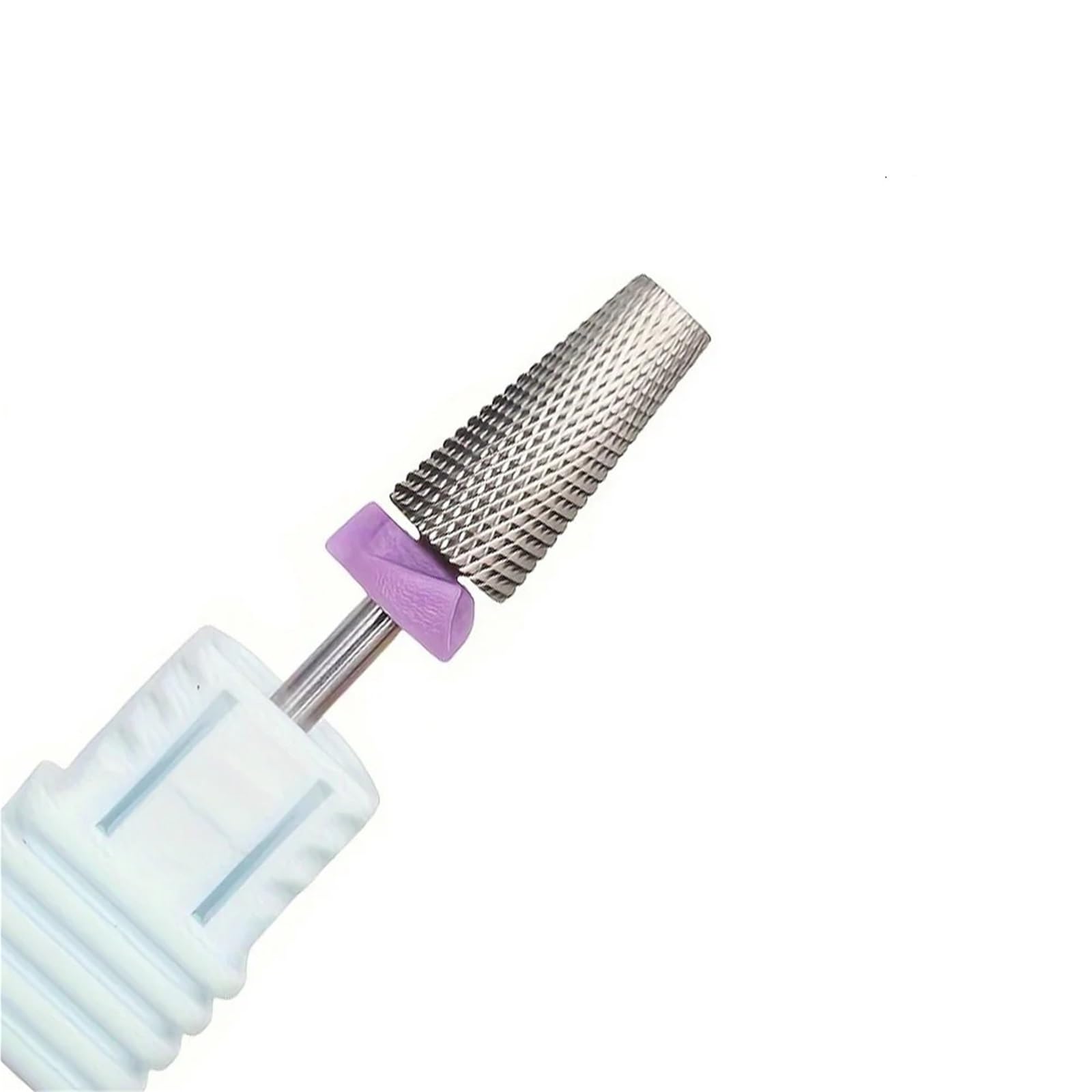 Punta da trapano for unghie in acciaio al tungsteno da 1 pezzo Per Manicure E Pedicure | Testa lucidante, utilizzata for rimozione, lucidatura, utensili, forniture