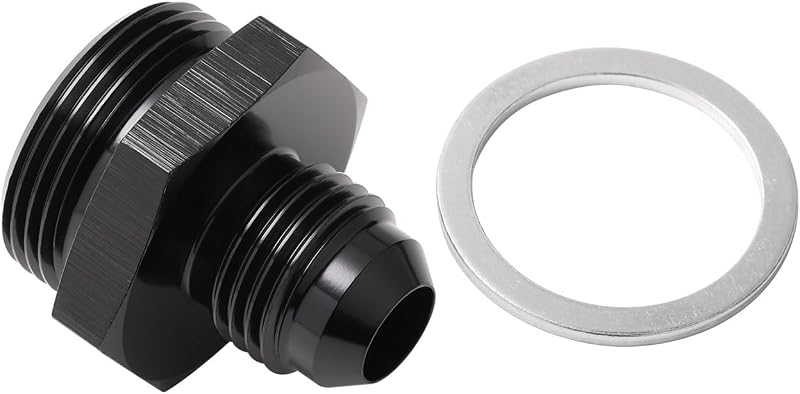 Adaptador de entrada de combustível 8AN macho para carburador Holley 7/8-20 Podavelle – 1 unidade