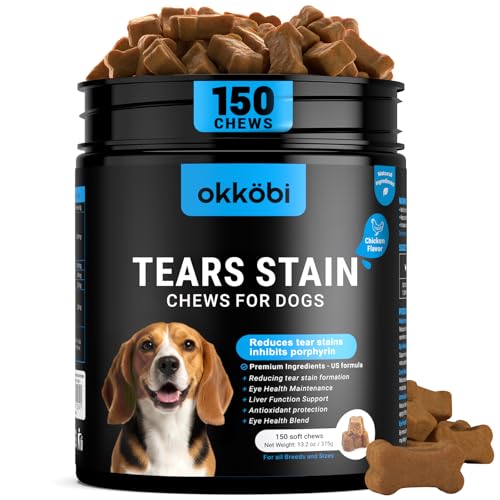 OKKÖBI Tear Stain Chews - 150 Bites