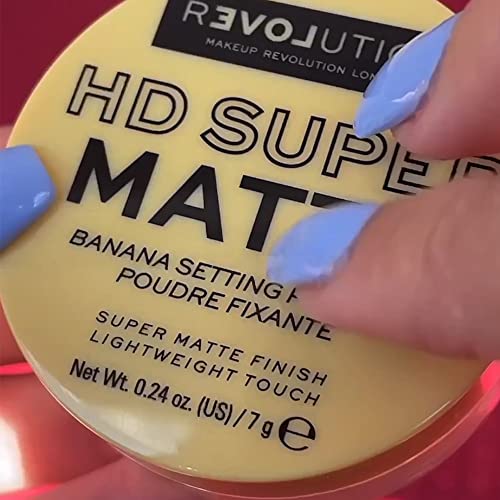 Revolution Relove Compact powder matte banana loose powder | banana powder |yellow banana face powder | banana face loose powder | plus listing - Image 6