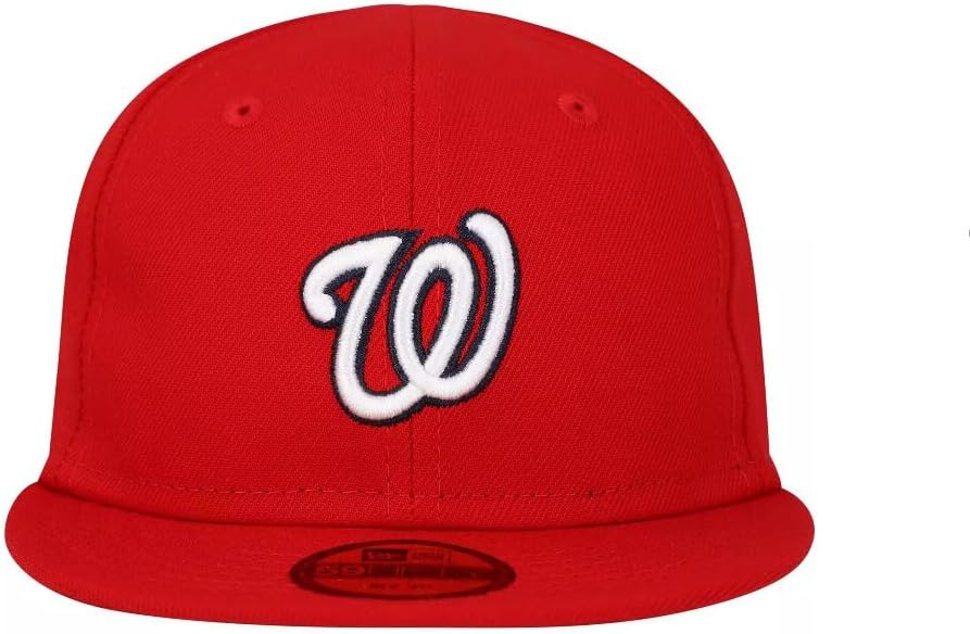 New Era Infant Washington Nationals Game My 1st 59Fifty Fitted Hat Cap, Size 6 - Red