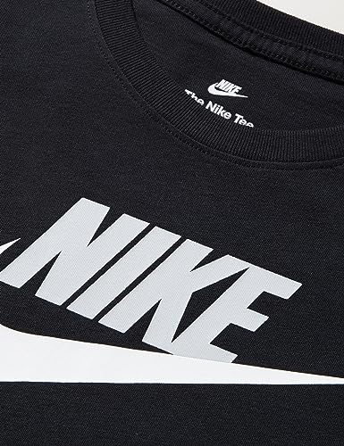 Nike Kids NSW Futura Icon Tee XL (18-20 Big Kids) Black/Light Smoke Grey2