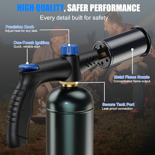 Save 50% on Eioehtl Propane Torch with Adjustable Flame & Ergonomic Grip - Image 4