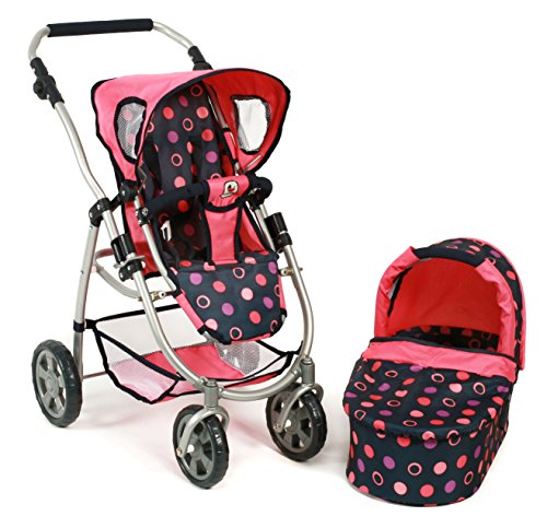 Bayer Chic 2000 638 20 Puppenwagen, Navy Koralle