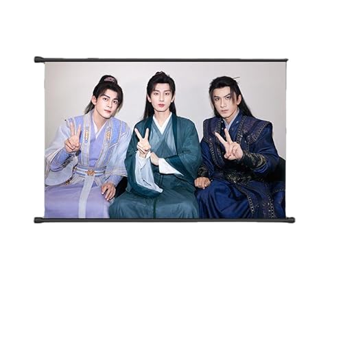 月見竹取 中国ドラマ 蓮花楼〜江湖を渡る者たち〜 成毅 チェンイー 曾舜晞 ジョセフゼン 肖順尭 シャオシュンヤオ タペストリー ポスター プレゼント 掛け軸 吊るし 飾りのサムネイル