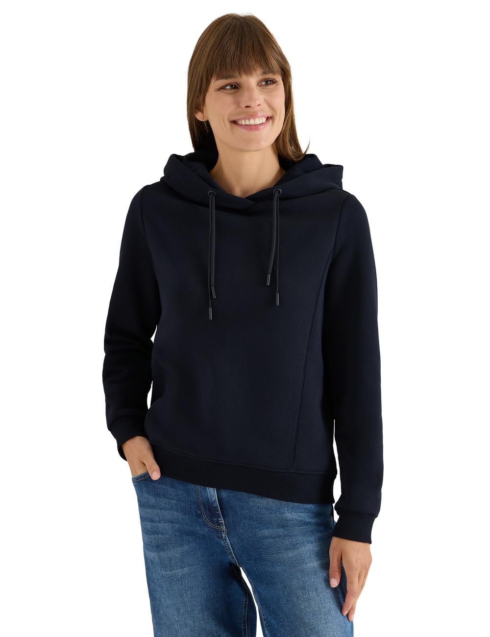 Cecil Damen Hoodie mit Stickerei