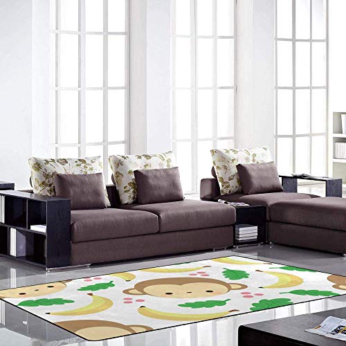 Tapis 160 x 121,9 cm antidérapant et isolant pour protéger les sols froids - 4