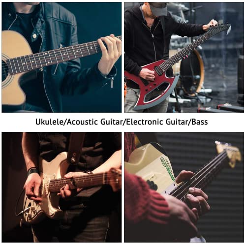 Asmuse Capodastre Guitare ➕ 3 MÉDIATORS Unique Utilisation à Une Main Changement Rapide en Alliage d’aluminium Noir… - Les Beatles, Paul McCartney, John Lennon, RIngo Starr, George Harrison Asmuse Capodastre Guitare ➕ 3 MÉDIATORS Unique Utilisation à Une Main Changement Rapide en Alliage d'aluminium Noir… – Image 6