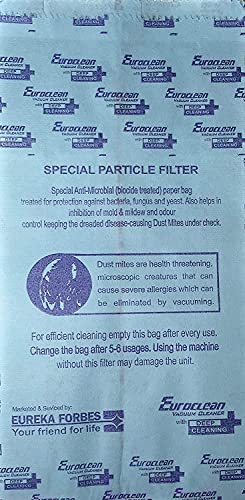 Image of Eureka Forbes Euroclean Paper Vacuum Cleaner EC XL Dust Bags -10 PIC