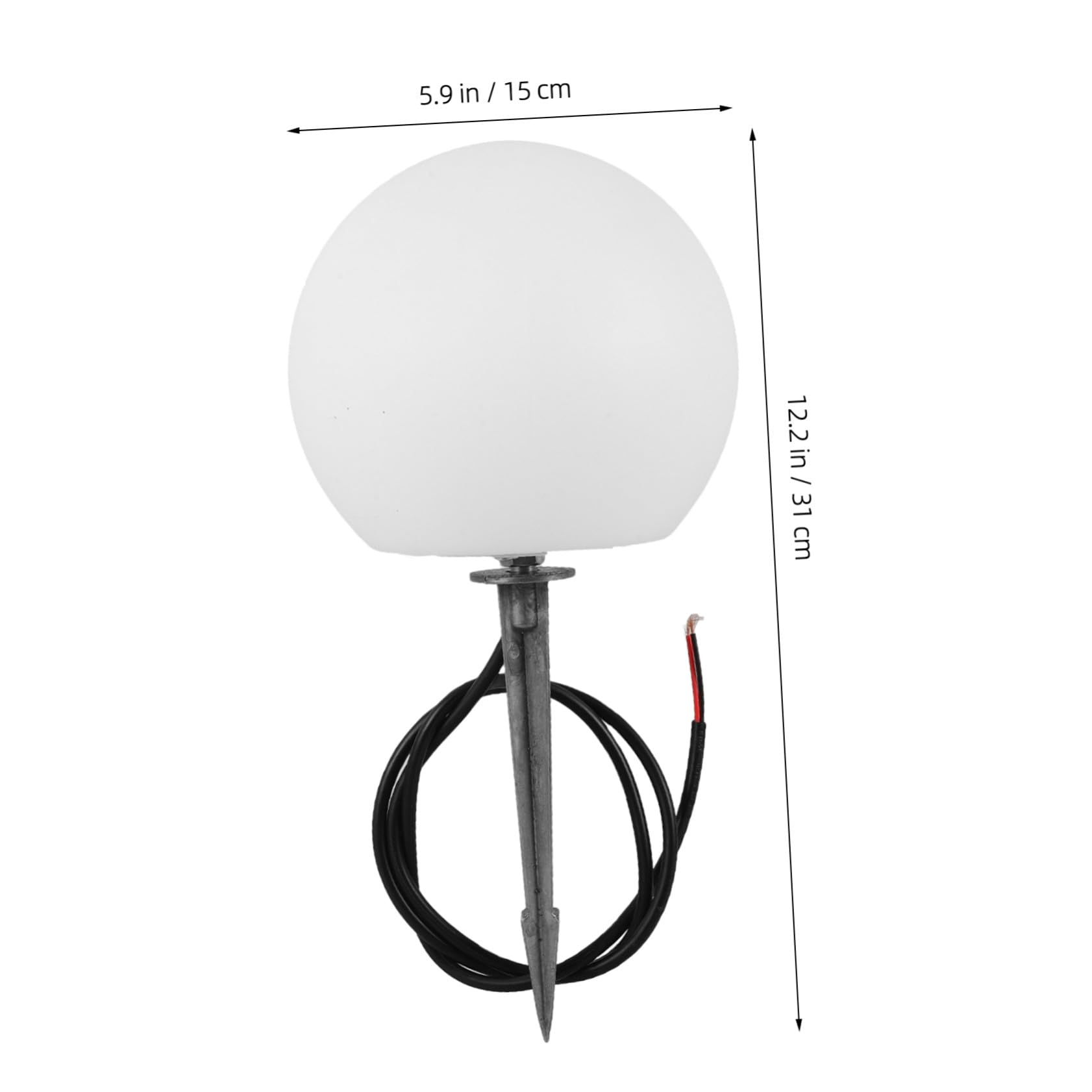 Toddmomy Lampada Sferica Luminosa Bianca in Pe, Led, per Interni | Sfera Globo Decorativa, Installazione Semplice, Risparmio Energetico, per Case e Ambienti Domestici