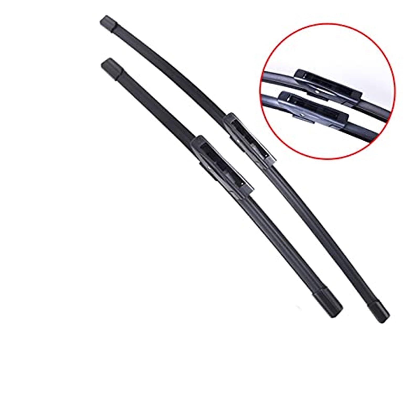 Pióro wycieraczki przedniej szyby Winshield do samochodów, do Citroena, C4 Cactus od 2014-2018 akcesoria samochodowe do wycieraczek Przednie wycieraczki samochodowe(BLACK Front and rear wip