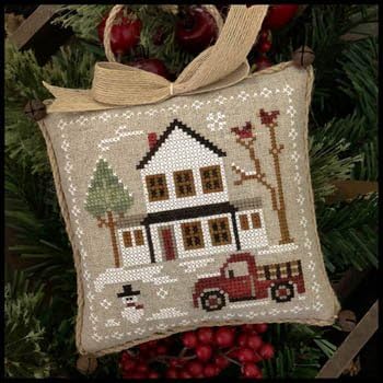 Farmhouse Christmas 3 - Grandpa's Pick-Up Cross Stitch Chart