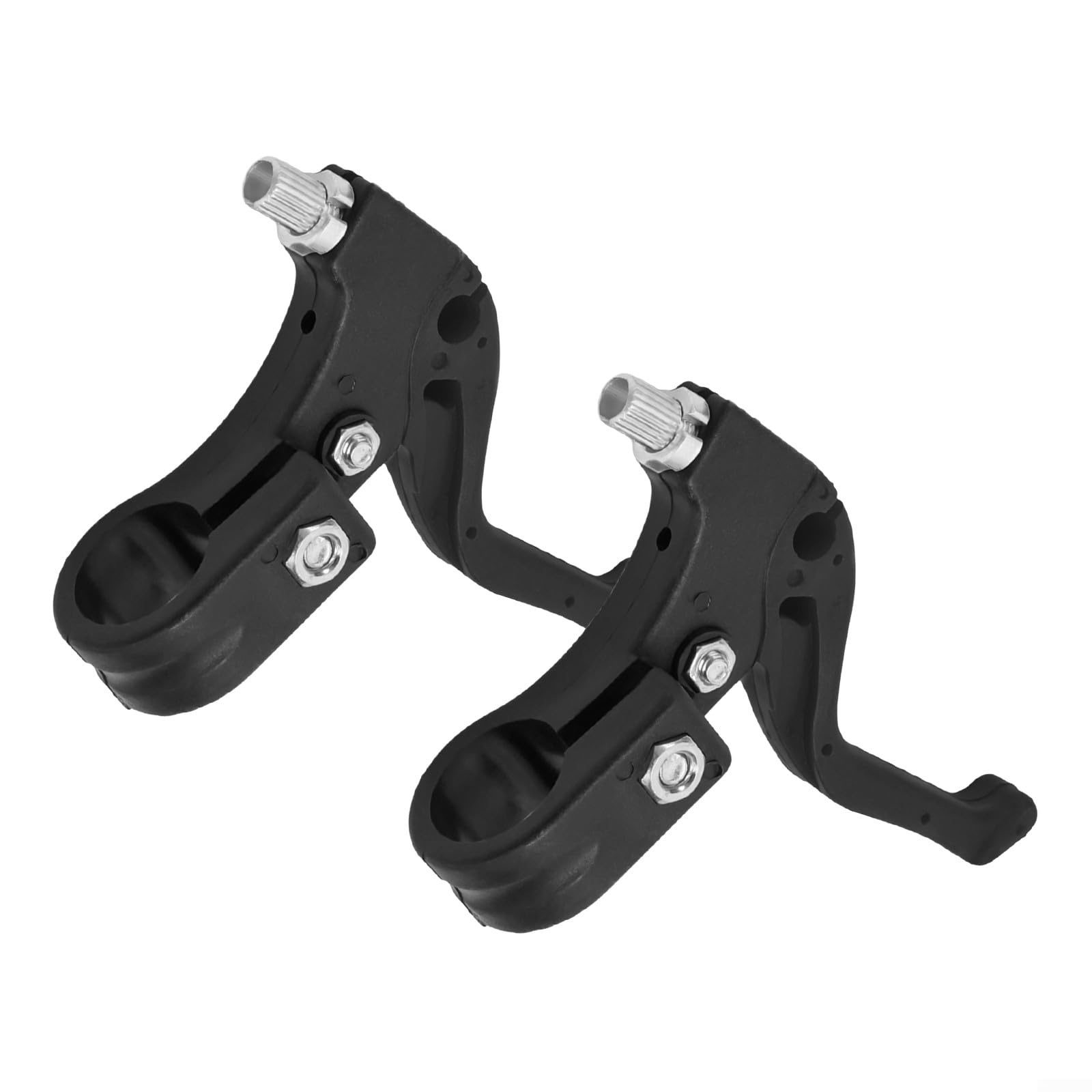 Bike Brake Levers, V-Brake Handlebar Bicycle Brake Handle For Most Bicycle, Children's Kids Bicycle Brake Handle, Kids Bike Hand Brake Kit,Road Bike Spare Parts(Black)