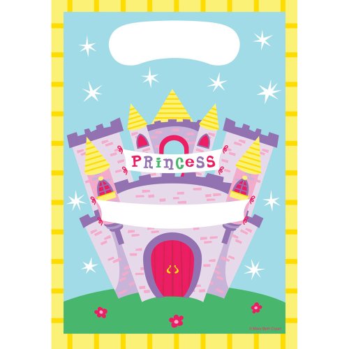 8-Count Party Loot Bags, Castle Fun