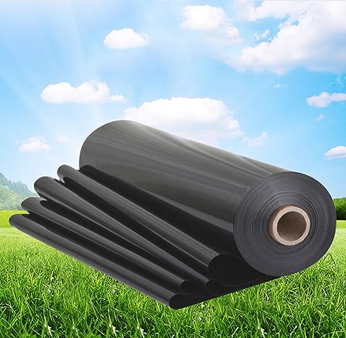 Fodera per laghetto, spessore 5 mil/0,12 mm, in HDPE, traspirante, per laghetto, resistente ai raggi UV, per campi da golf Aquacultur (5,5 x 3 m)