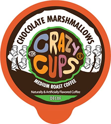Crazy Cups Decaf Flavored Coffee Pods 